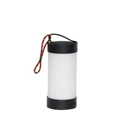 Hübsch Camp Bärbar Lampa Svart