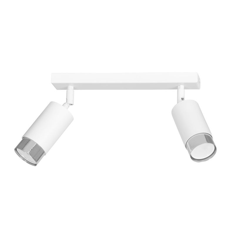 Emibig Lighting Taklampa HIRO 2 VIT/KROM