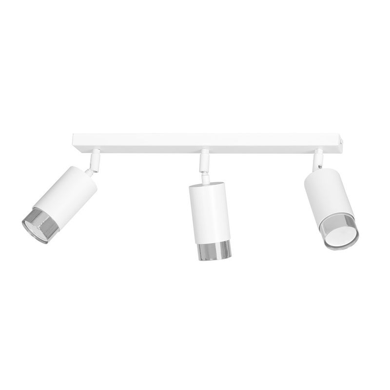 Emibig Lighting Taklampa HIRO 3 VIT/KROM