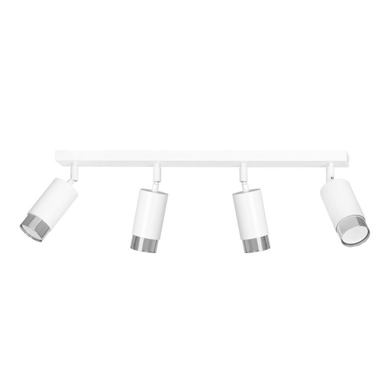 Emibig Lighting Taklampa HIRO 4 VIT/KROM