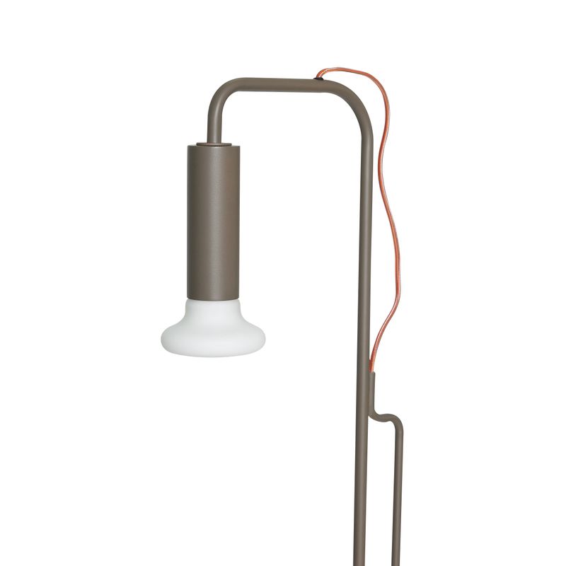 Hübsch Ido Golvlampa Brun