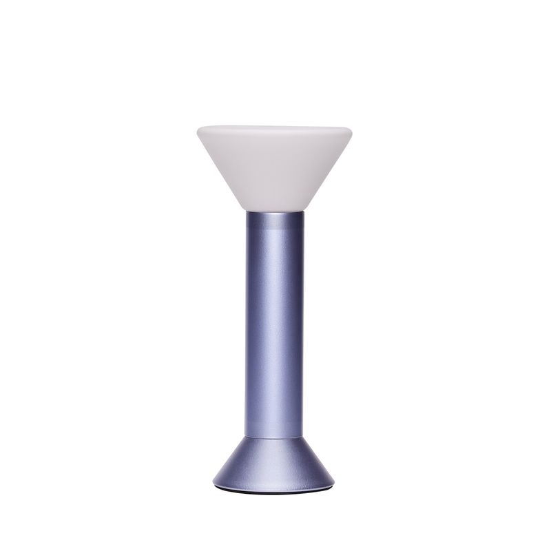Hübsch Flash Bärbar Lampa Metallisk Lila