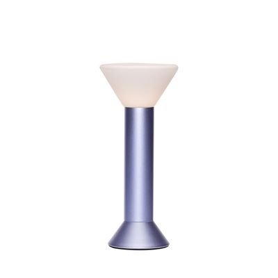 Hübsch Flash Bärbar Lampa Metallisk Lila