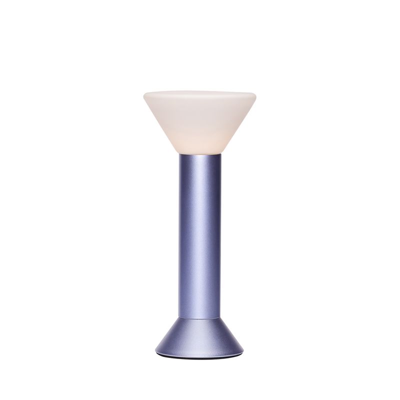 Hübsch Flash Bärbar Lampa Metallisk Lila