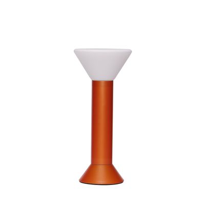 Hübsch Flash Bärbar Lampa Metallisk Orange