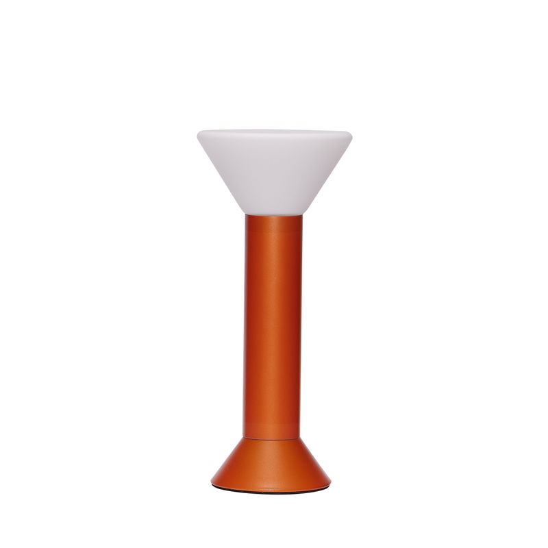 Hübsch Flash Bärbar Lampa Metallisk Orange