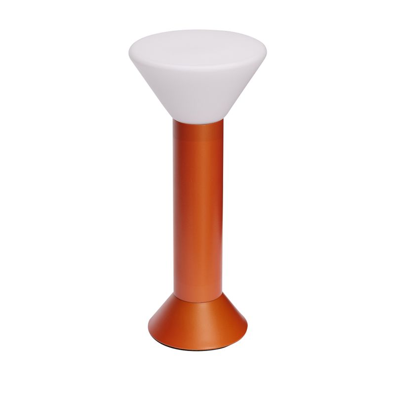 Hübsch Flash Bärbar Lampa Metallisk Orange