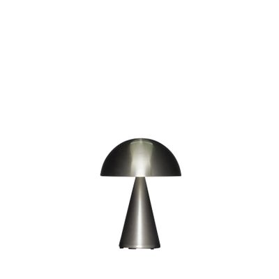 Hübsch Mush Bärbar Lampa Nickel