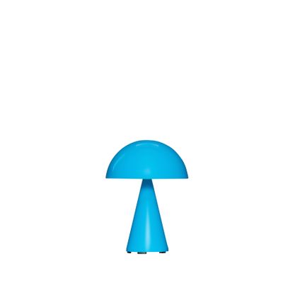 Hübsch Mush Bärbar Lampa Blå