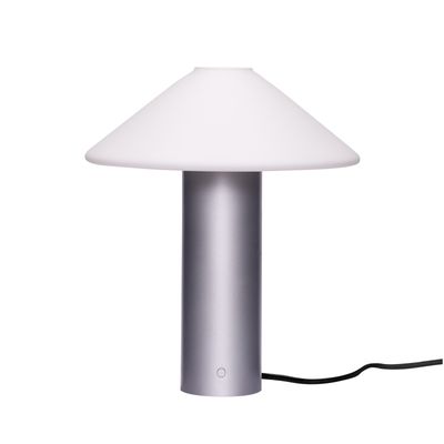 Hübsch Orbit Bordslampa Metallisk silver