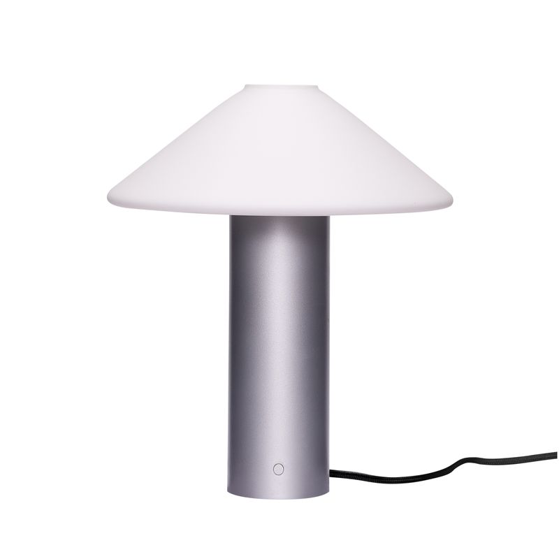 Hübsch Orbit Bordslampa Metallisk silver