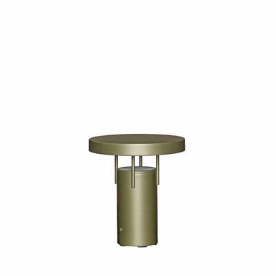 Hübsch BringMe Bärbar Lampa Mini Metallisk Mörkgrön