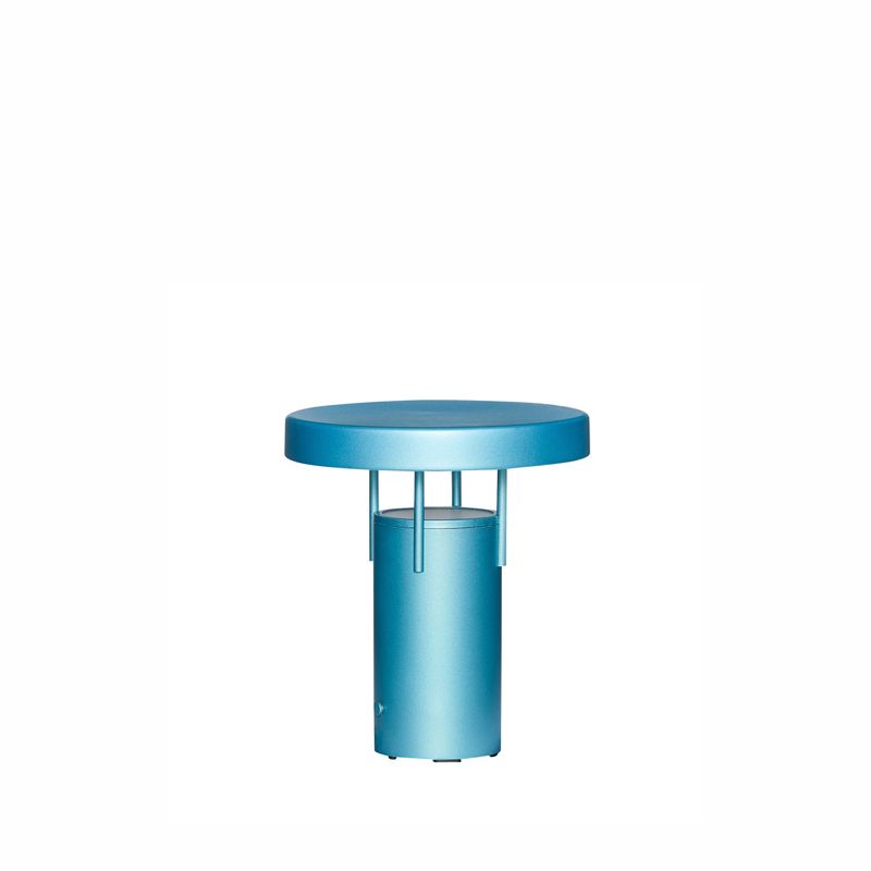 Hübsch BringMe Bärbar Lampa Mini Metallisk Turkos