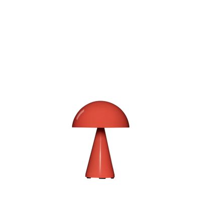 Hübsch Mush Bärbar Lampa Ljus Röd