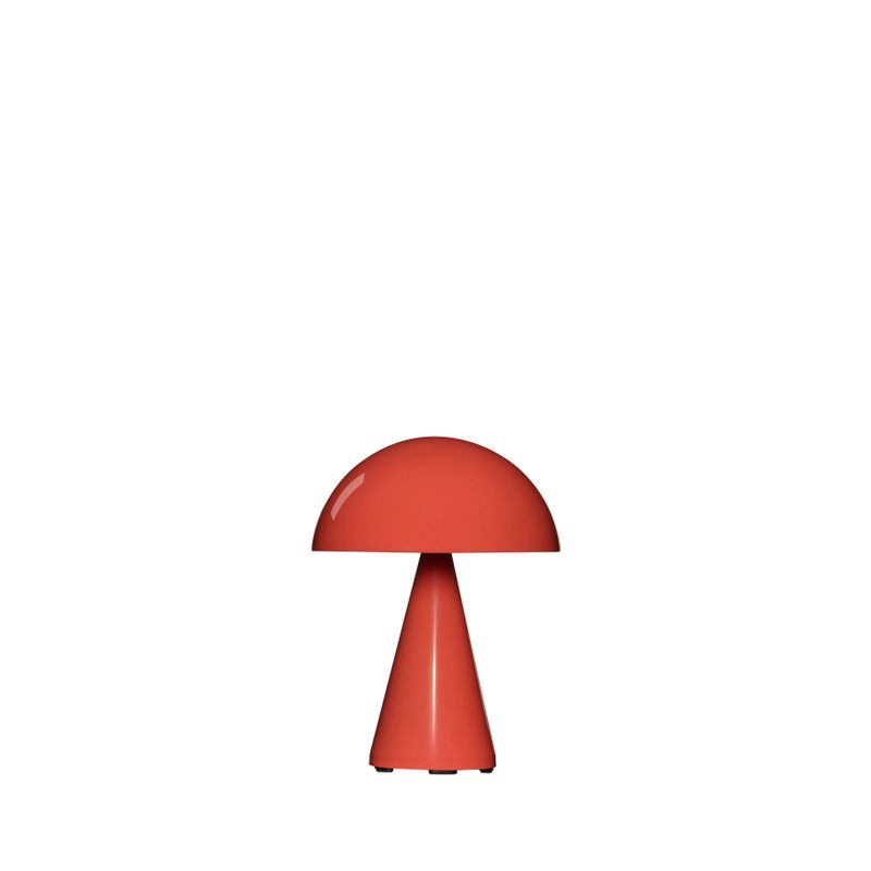 Hübsch Mush Bärbar Lampa Ljus Röd