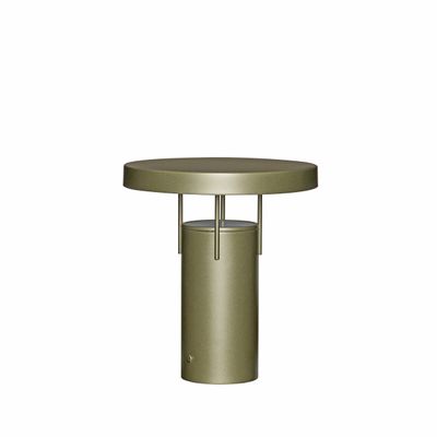 Hübsch BringMe Bärbar Lampa Metallisk Mörkgrön
