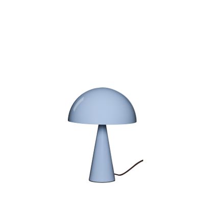 Hübsch Mush Bordslampa Mini Isblå