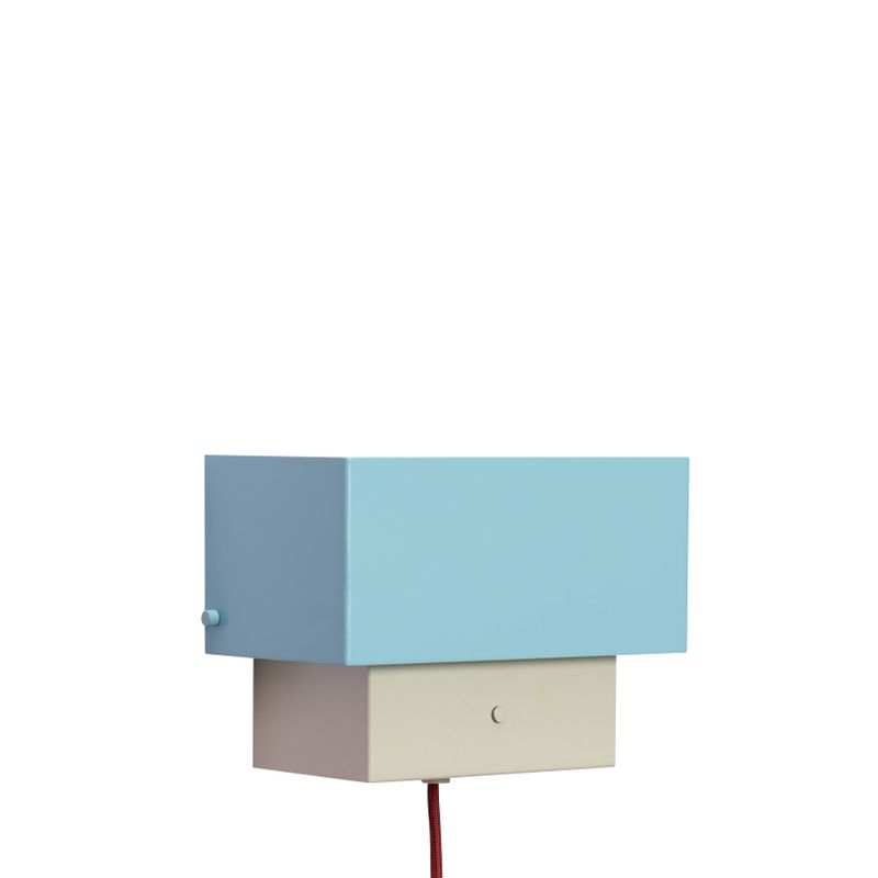 Hübsch Arte Vägglampa Blå/Sand