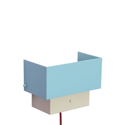 Hübsch Arte Vägglampa Blå/Sand