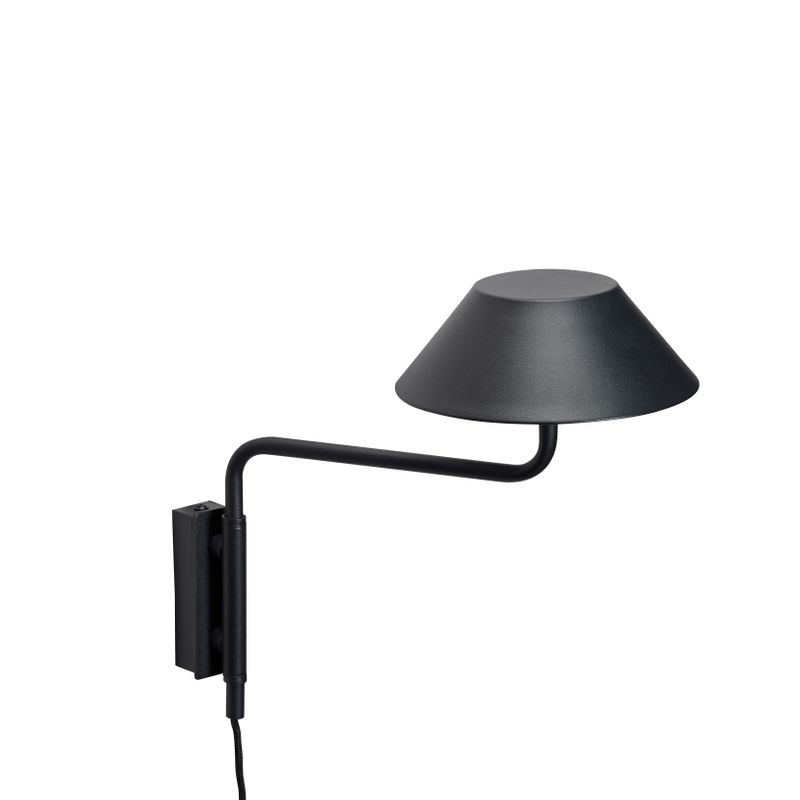 Hübsch Vägglampa Svart