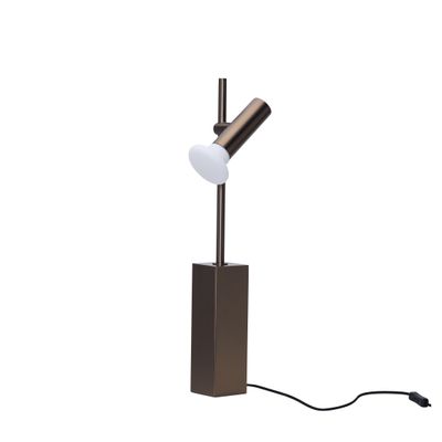 Hübsch Bordslampa Set, bränd mässing