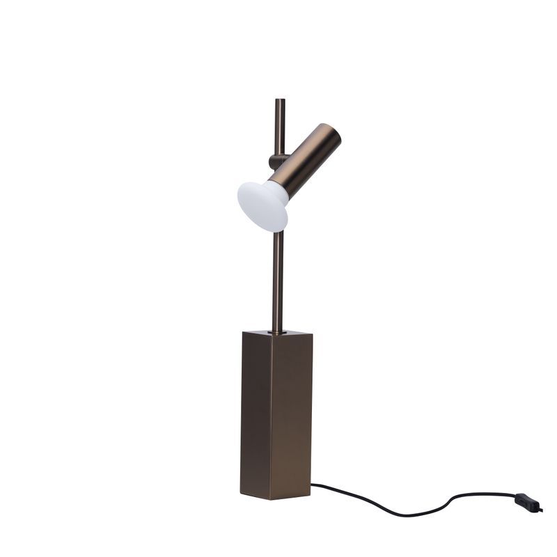 Hübsch Bordslampa Set, bränd mässing