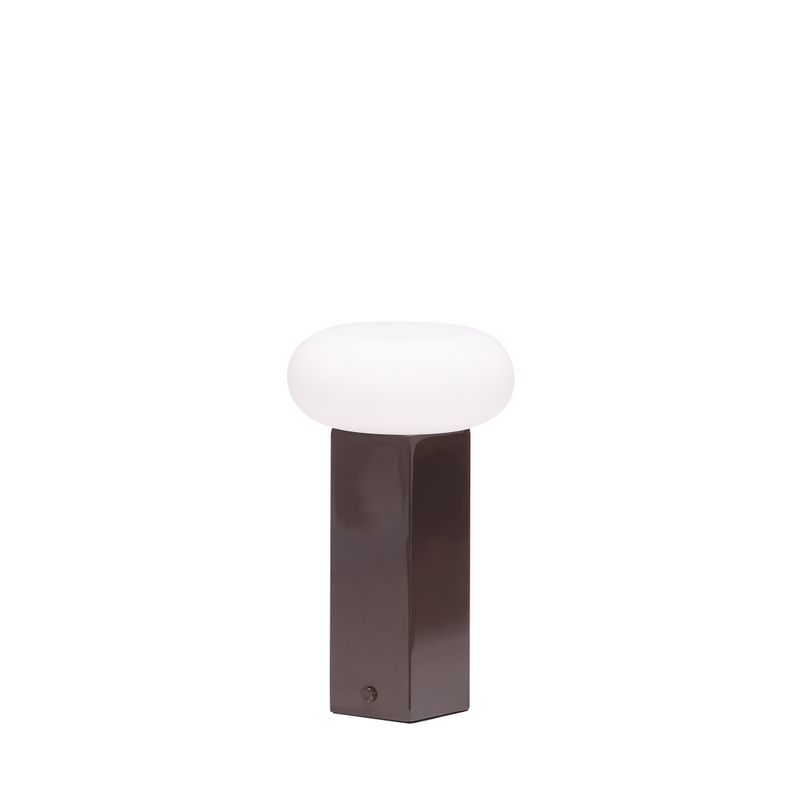 Hübsch Låg Bärbar Lampa Brun