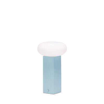 Hübsch Låg Bärbar Lampa Blå