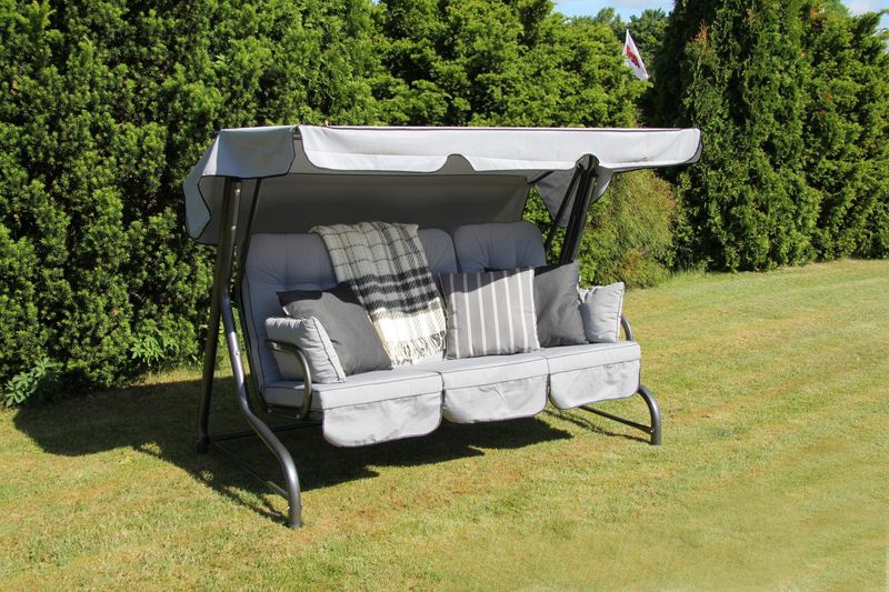 Brafab Wien garden swing Antracit