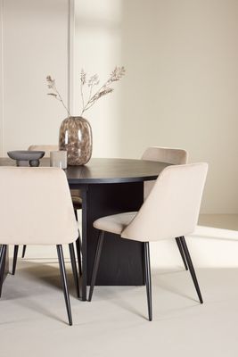 Venture Home Matbord Strada med Night Stol