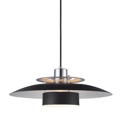 Halo Design SØRUP Pendant Pendellampa Svart, ChToscana Ø40 cm