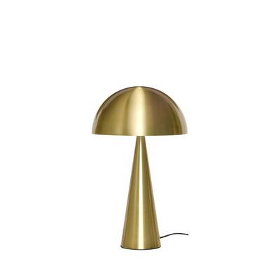 Hübsch Mush Bordslampa Hög Mässing