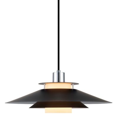 Halo Design RIVOLI Pendant Pendellampa Svart, ChToscana Ø40 cm