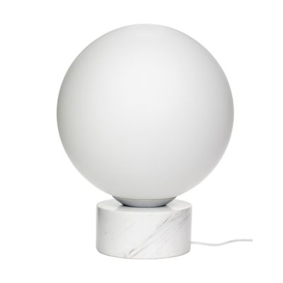Hübsch Sphere Golvlampa Vit