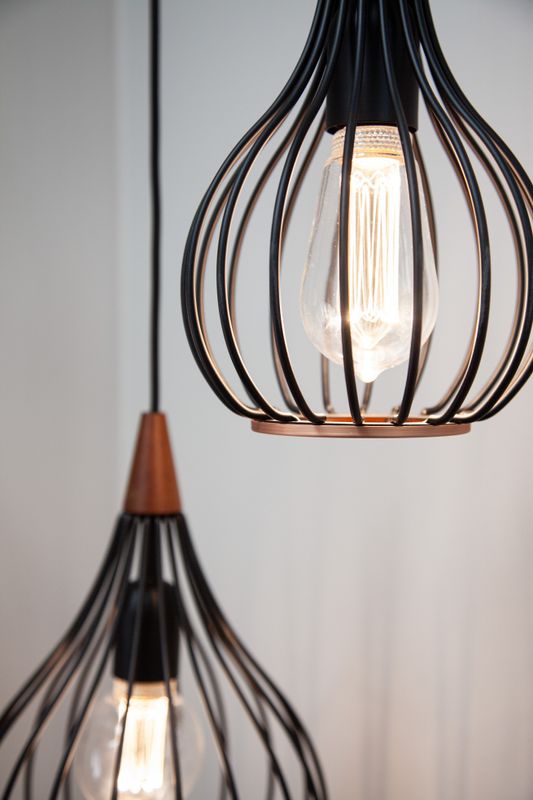 Halo Design DROPS Pendant Pendellampa Svart Ø23 cm