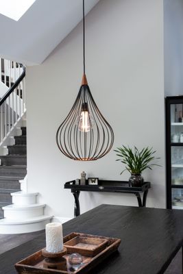 Halo Design DROPS Pendant Pendellampa Svart Ø38 cm