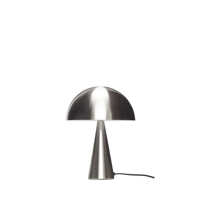 Hübsch Mush Bordslampa Mini Nickel