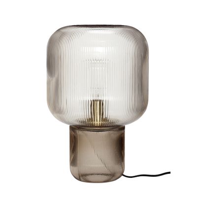 Hübsch Pirum Bordslampa Brun