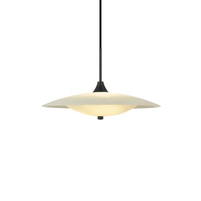 Halo Design BARONI Pendant Pendellampa Opal, Svart Ø46 cm
