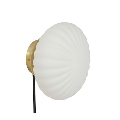 Hübsch Kumu Lampa Ø18 Vit