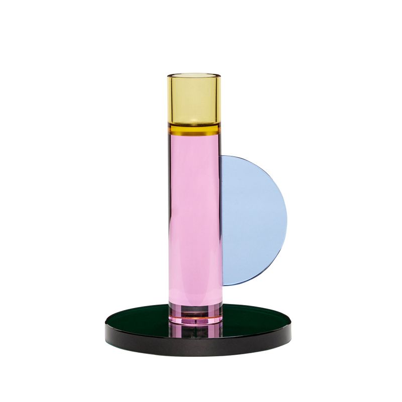 Hübsch Astro Ljusstake Rosa