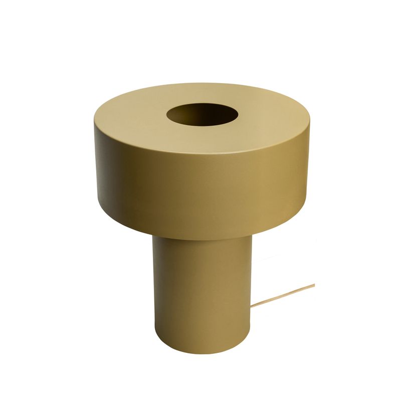 Hübsch Aki Bordslampa Khaki