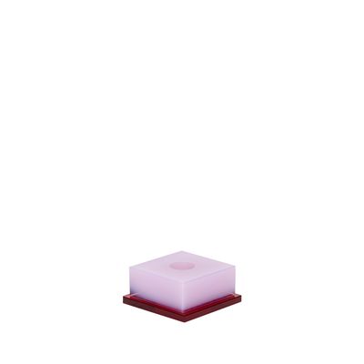 Hübsch Dust Ljusstake Rosa