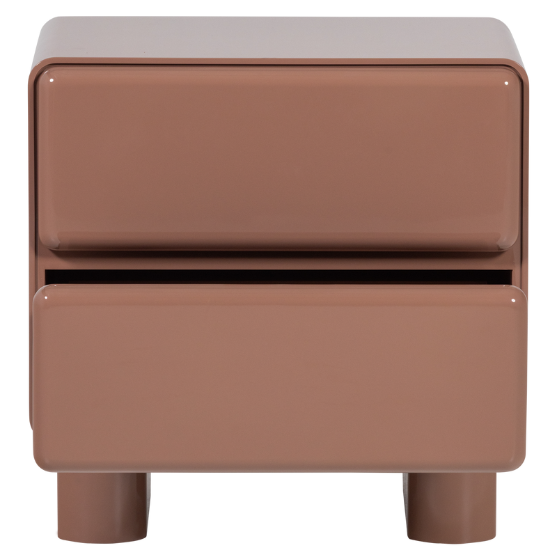 WOOOD Lustra Byrå/Nattduksbord i Högglans MDF