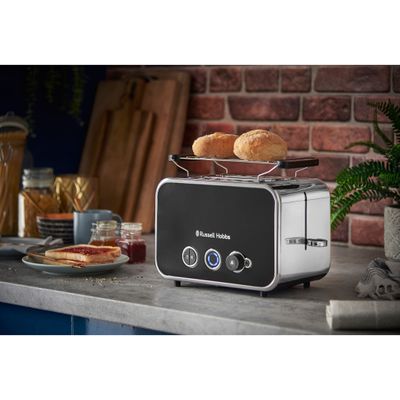 Russel Hobbs Brödrost Distinctions 2S Toaster Black  26430-56