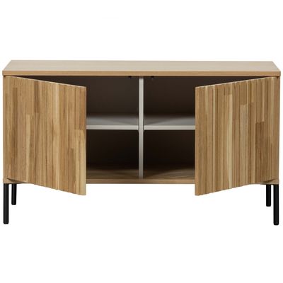 WOOOD New Gravure TV-bänk 100 cm Ek Natur