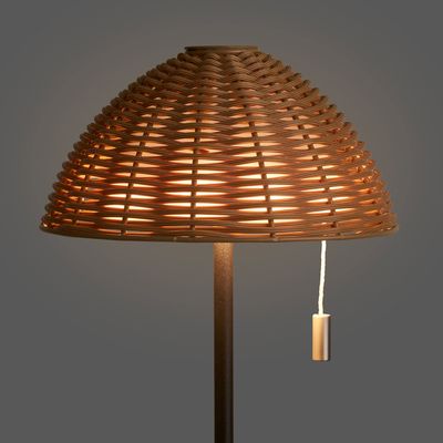 House Nordic Wigan LED Bordslampa Natur/Svart