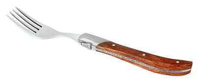 Laguiole By Hâws grillgaffel 6 delar rosenträ
