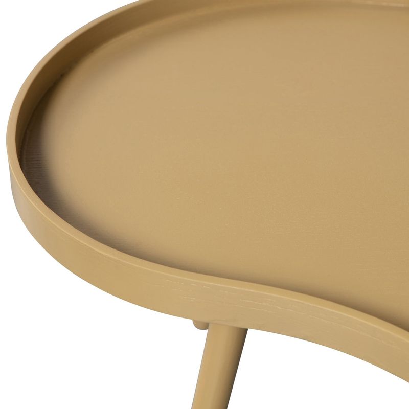 WOOOD Mae Sidobord i Organiskt Långsmalt Trä 2 st