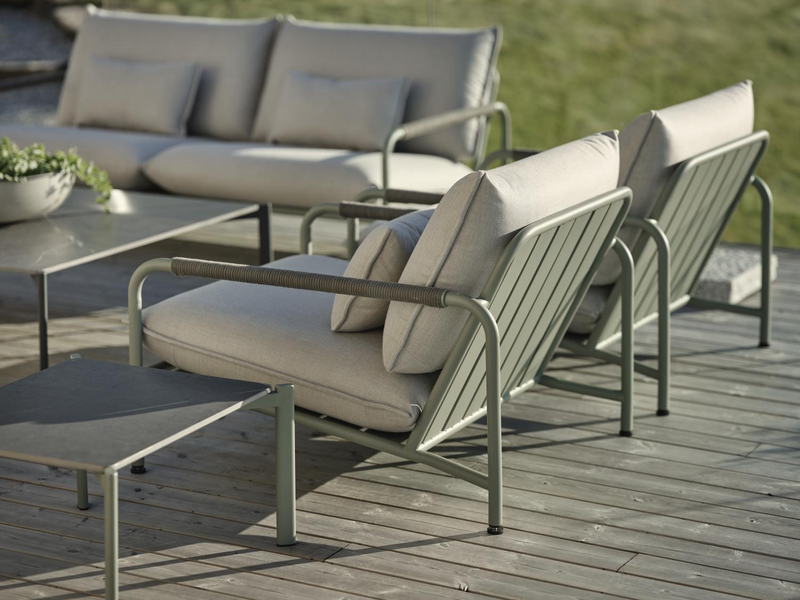 Brafab Lerberget Fåtölj Grön/Ash